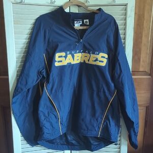 NHL Buffalo Sabres Navy and Yellow Jacket